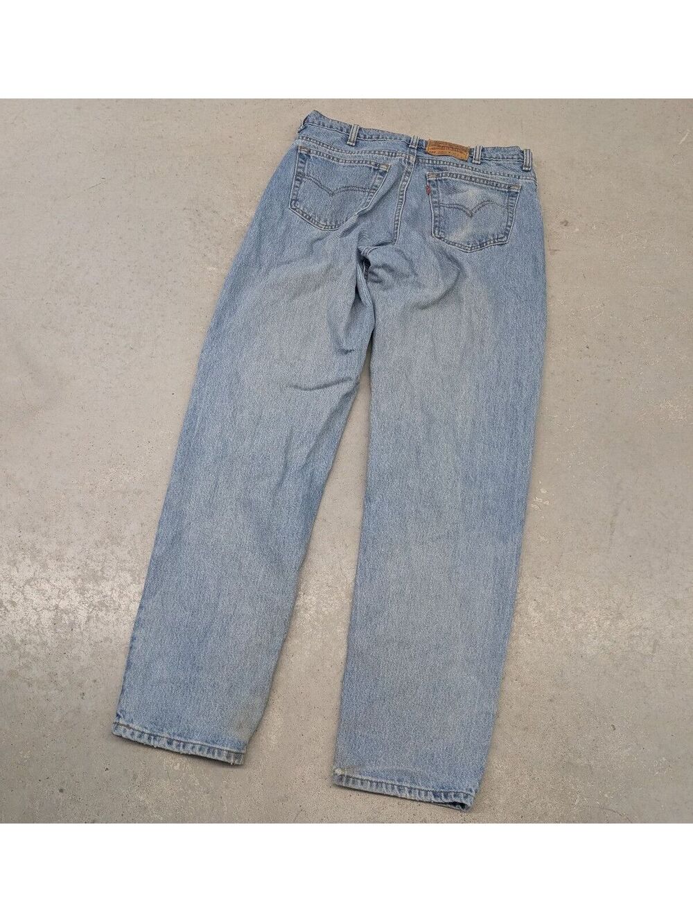 Vintage 90s Levis 550 Relaxed Made in Canada Blue Jeans